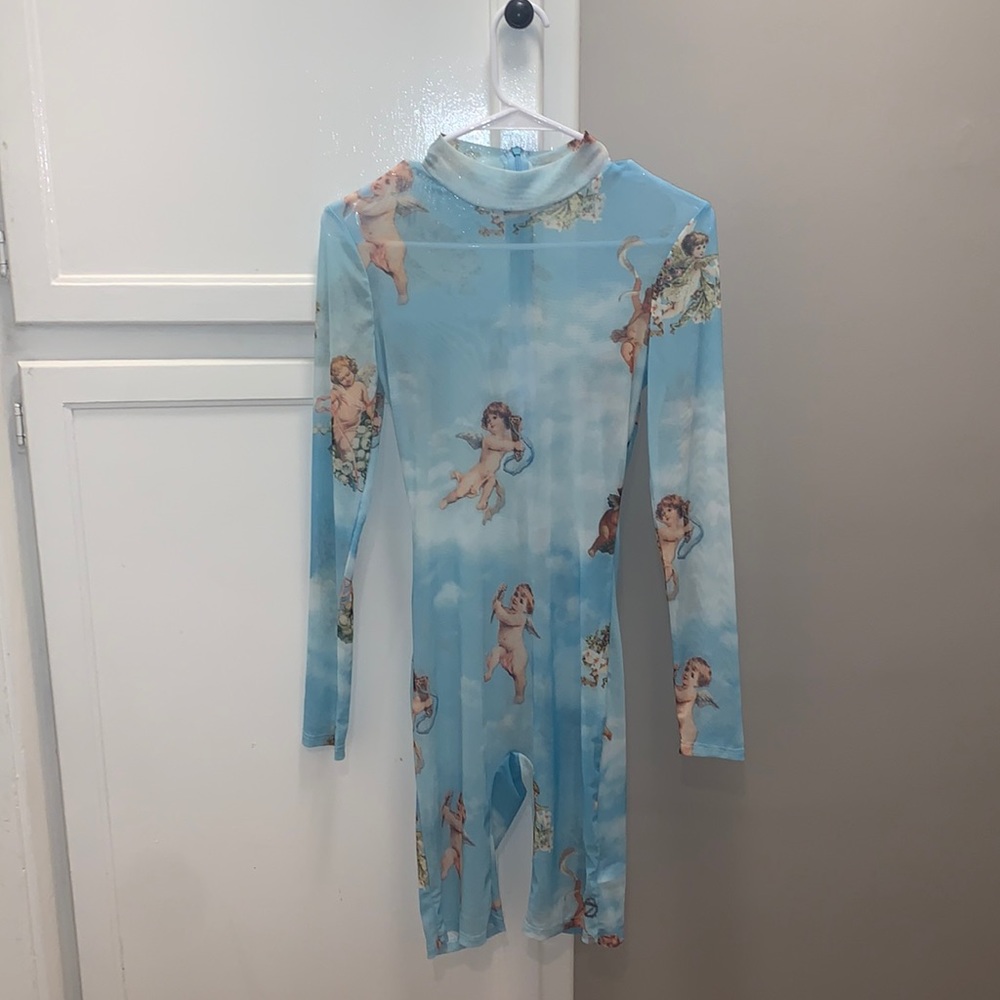 Baby angel romper